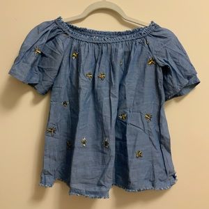 Off the shoulder top